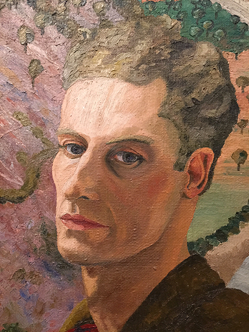 Cedric Morris portrait